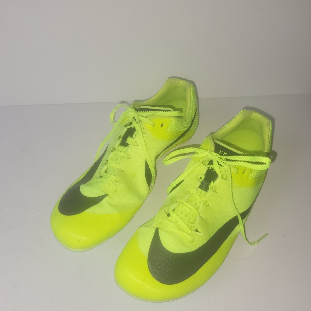 Nike Neon Yellow Track & Field Athletic Shoes